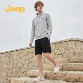 Jeep吉普2026新款春秋男鞋帆布鞋休闲潮鞋老北京布鞋一脚蹬懒人鞋