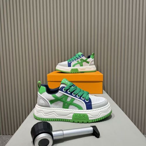 新款男士春季低帮厚底增高百搭潮流休闲复古风板鞋休闲鞋主图