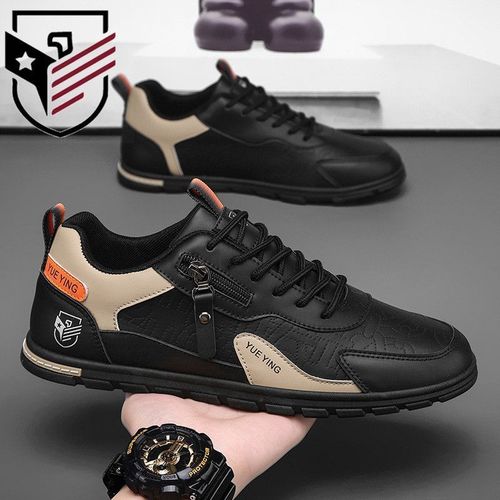 男鞋春季新款软底轻便透气厚底内增高潮流休闲板鞋学生百搭韩版主图