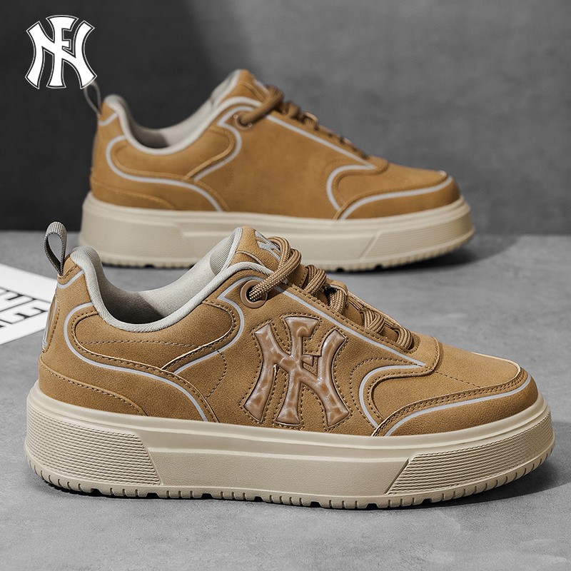 FN【新品首发】低帮男鞋2026新款春季复古增高防滑板鞋时尚百搭潮鞋主图