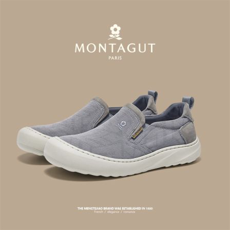 经典男鞋时尚百搭轻盈运动休闲鞋防滑减震舒适懒人一脚蹬