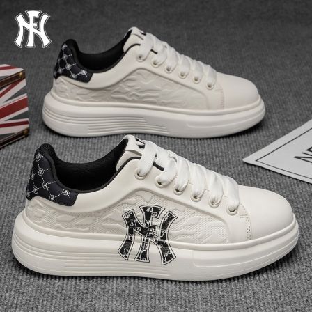 板鞋2026春季新款百搭休闲男鞋低帮厚底增高3cm运动鞋通勤鞋潮