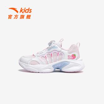 星游2安踏儿童女小童休闲鞋26新款防滑儿童犟弹旋钮老爹鞋运动鞋主图