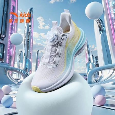 安踏儿童氢跑女大童2026夏季网面透气轻便缓震防滑耐磨犟弹运动鞋