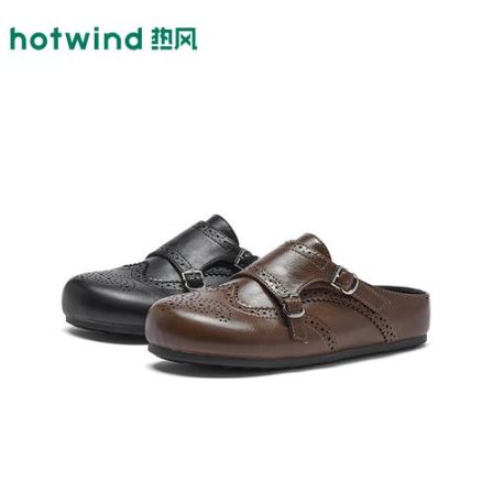 热风2026年春季新款女士时尚勃肯鞋H15W26563