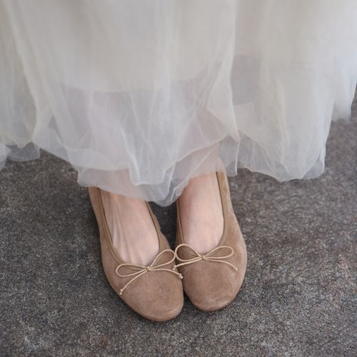 Artmu阿木芭蕾鞋超软蝴蝶结浅口单鞋内增高豆豆鞋2026新款26106-1主图