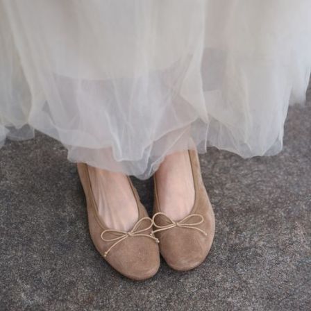 Artmu阿木芭蕾鞋超软蝴蝶结浅口单鞋内增高豆豆鞋2026新款26106-1