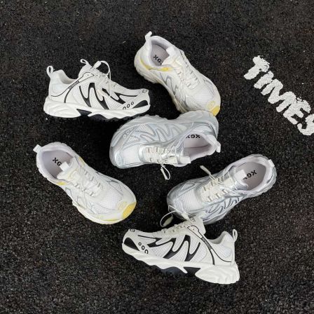 XGXC春秋透气款软底动感百搭老爹鞋网面运动厚底休闲鞋XG26322026