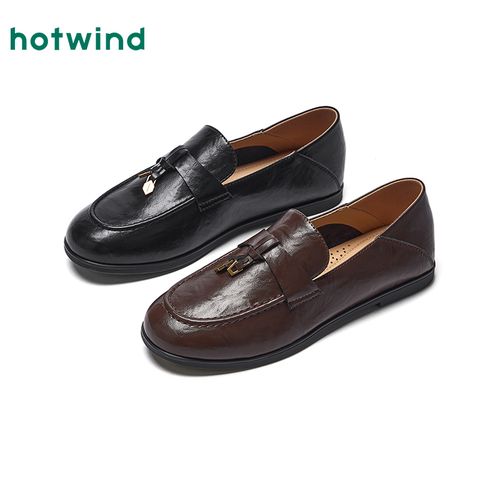 热风2025年秋季新款女士时尚休闲鞋H02W25V17主图