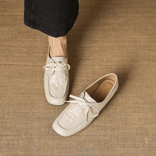 方头单鞋深口单鞋粗跟韩版浅口2026春夏新款主图