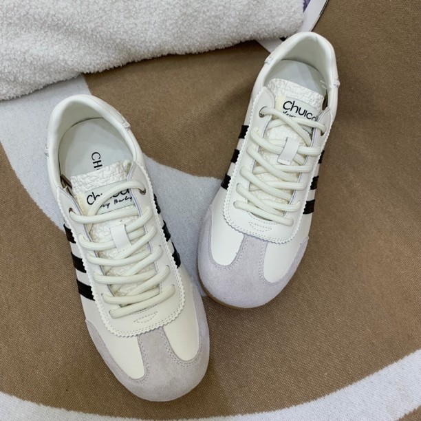 ［巧巧定制］新款复古系带休闲运动女德训阿甘鞋时尚舒适休闲鞋7300主图