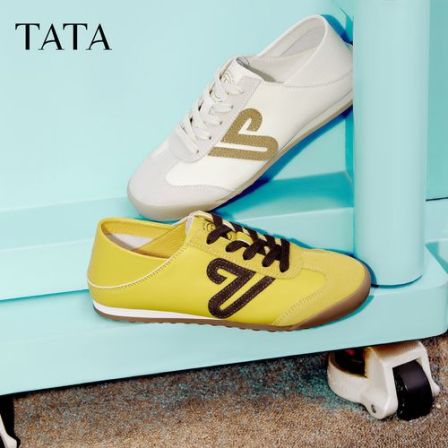 TATA他她春季新款复古阿甘鞋潮酷休闲运动女鞋CH301CM5