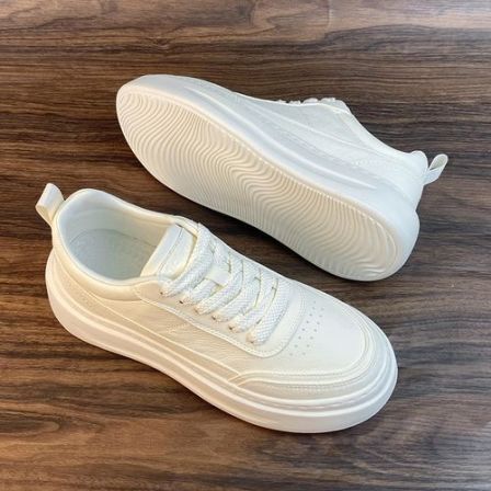 厚底增高板鞋男士小白鞋男款男鞋2026新款春秋耐磨百搭干净休闲鞋