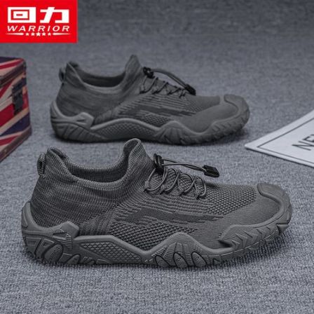 回力男鞋2026春季新款休闲鞋织网运动鞋子网面透气男士轻便跑步鞋