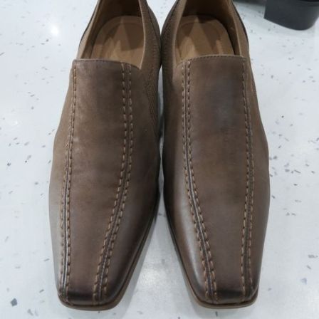 XL-B1068-11英伦风三分方根松紧套脚鞋