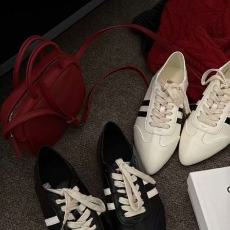 XMM《尖头德训鞋》春季新款时尚百搭洋气休闲德训鞋-BHBXJ-J2026-8