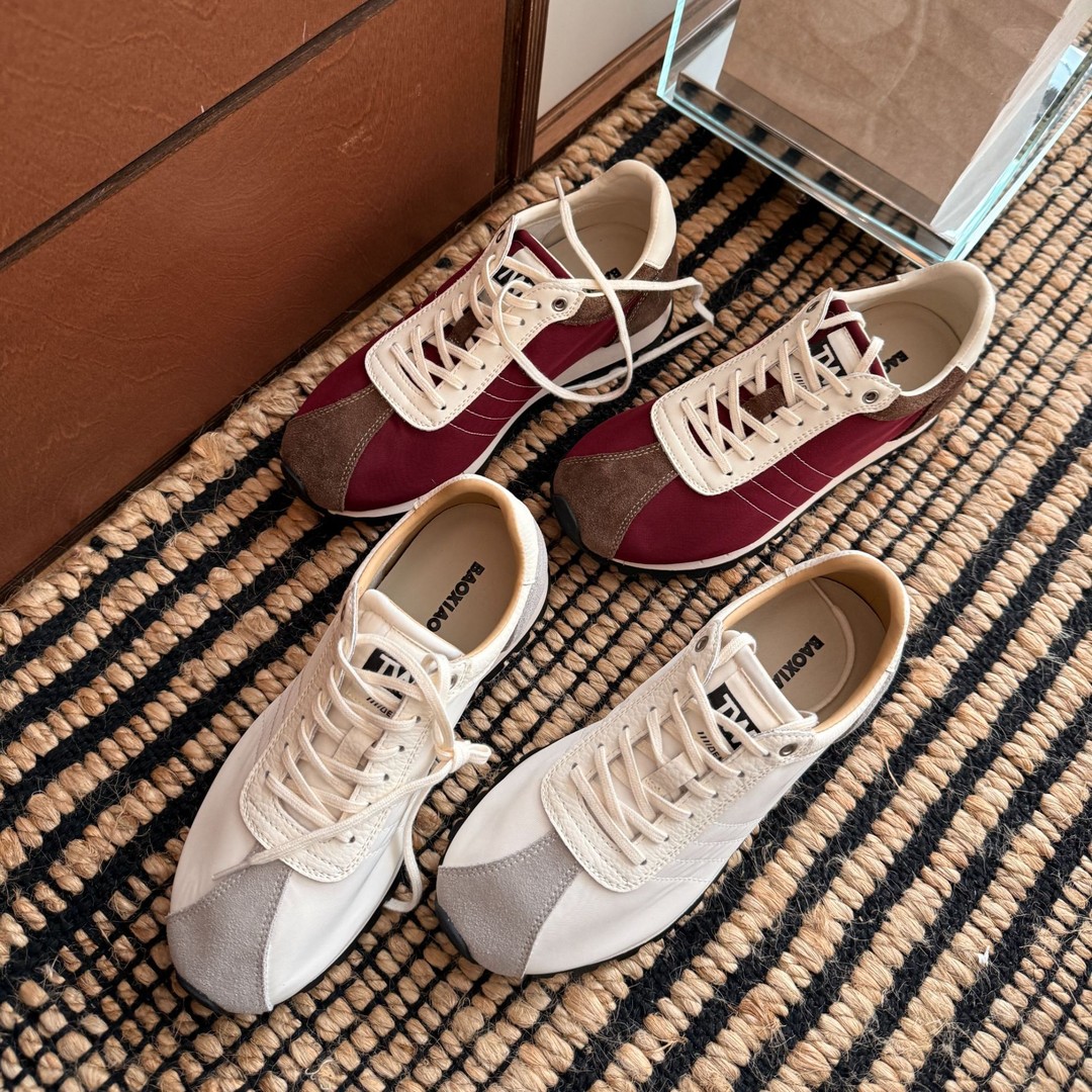 2026休闲风百搭韩版平底ins复古系带板鞋阿甘鞋低帮主图