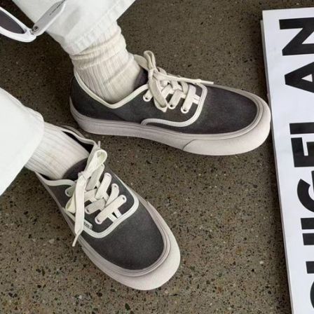 诗歌兰正品学院风做旧板鞋春夏新款韩版时尚百搭潮流休闲鞋353-18