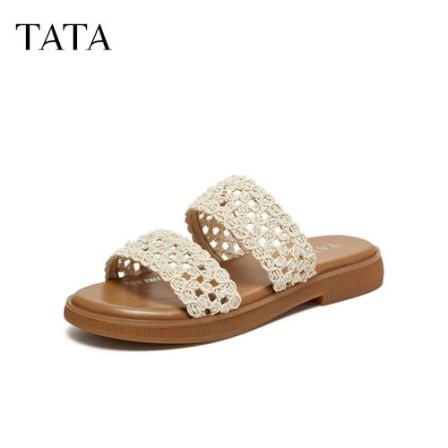 TATA他她2026夏新款商场同款休闲出游拖鞋舒适外穿凉鞋女Y2Y02BT6