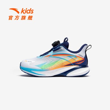 【骇浪4.0】安踏儿童男小童跑鞋2026年新款校园跑步运动鞋旋钮童鞋