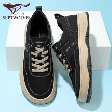 布鞋男2025秋季新款冰丝帆布鞋软底透气舒适休闲鞋黑色百搭