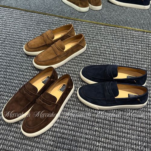 MLZ-专柜男装.26新款男士夏季小牛皮一脚蹬乐福鞋MZL-XZ260002主图