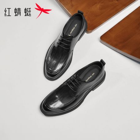 红蜻蜓正装皮鞋2025秋冬新款男鞋真皮男士商务皮鞋婚鞋新郎鞋男鞋