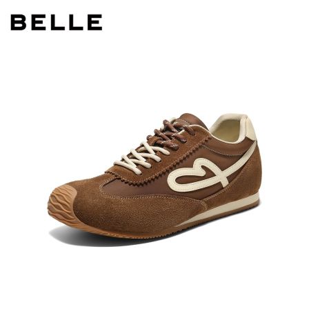 【衣璇儿】百丽流心糖复古休闲运动鞋男百搭慢跑阿甘德训鞋A2249CM5