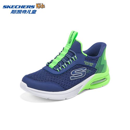 【闪穿一脚蹬】斯凯奇儿童鞋夏季男女童气垫减震舒适运动鞋405310L主图