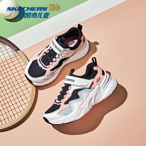 斯凯奇儿童运动鞋女童夏季时尚百搭休闲鞋中大童老爹鞋319007L主图