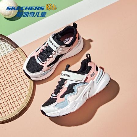斯凯奇儿童运动鞋女童夏季时尚百搭休闲鞋中大童老爹鞋319007L