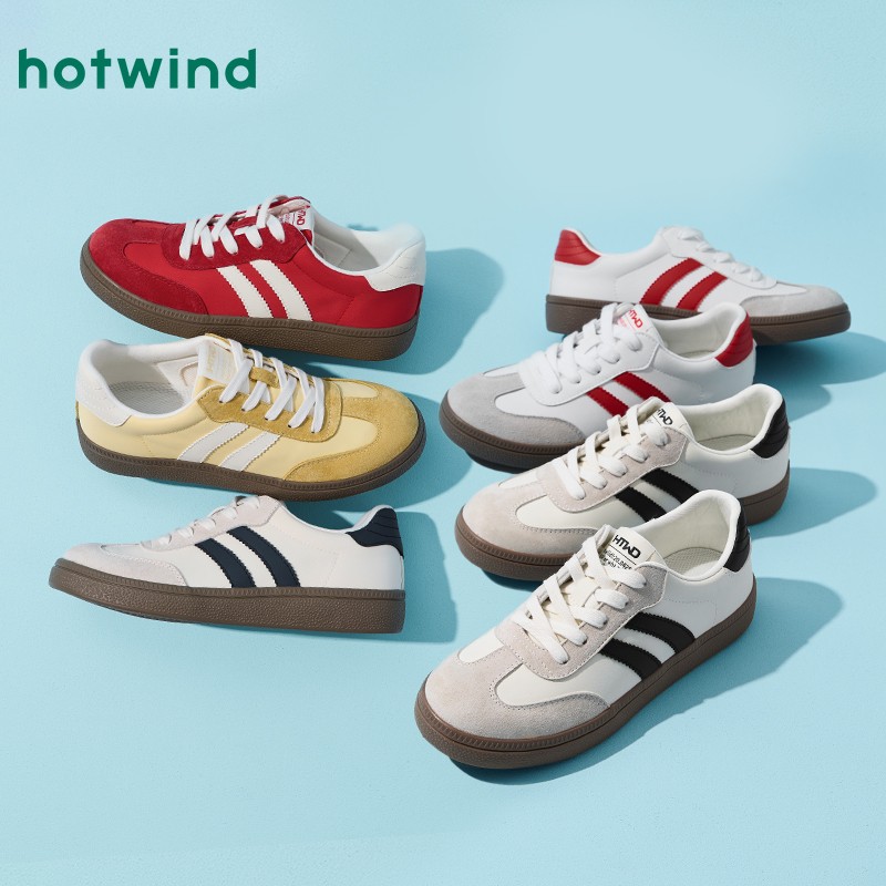 2026年春季德训鞋运动四季新款女士时尚德训鞋透气H14W25303潮流主图