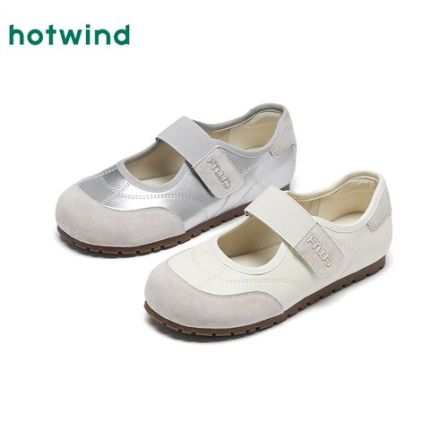 热风2026年春季新款女士时尚玛丽珍鞋H11W26569