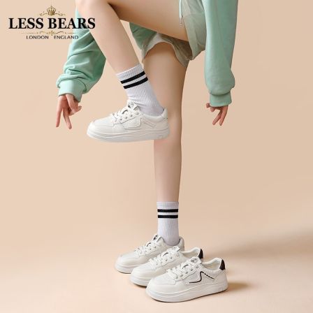 新款简约舒适板鞋平底百搭系带圆头软底休闲鞋A88053