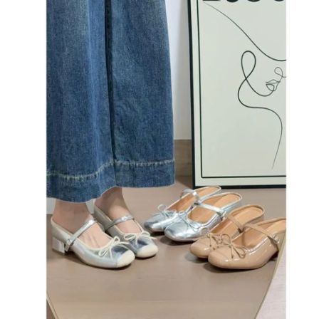 增高7公分~小香风包头凉鞋女内增高方头百搭夏季玛丽珍外穿拖鞋