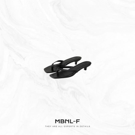 MBNL-F/秦磊女装 "T.T.M 精致调调" 牛皮+羊皮高跟拖鞋XM-XXZ7853