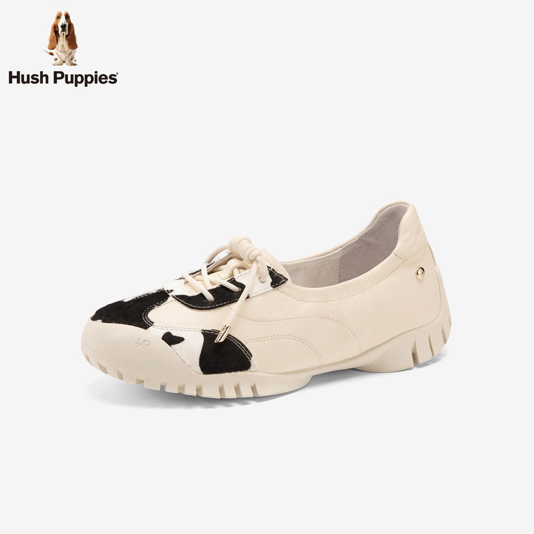 【抽绳式系带】暇步士女鞋26春新款舒适皮革浅口单鞋CXUCWS01SD626主图