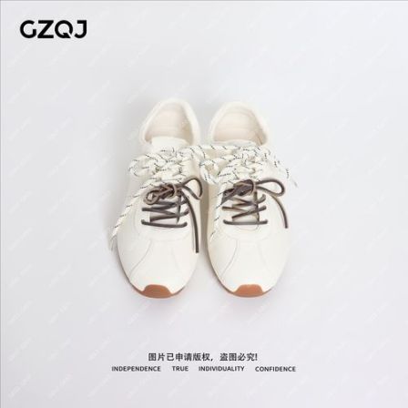 老琴私服 春季新款韩系平底百搭女款复古休闲德训鞋 29023
