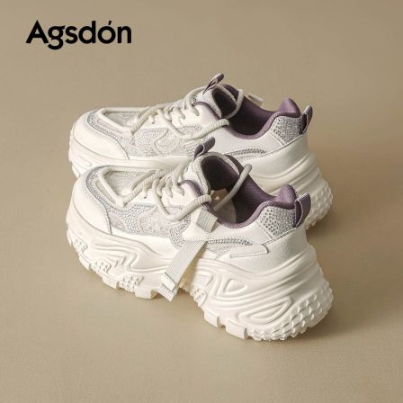 老爹鞋女2026新款春季小个子不累脚厚底增高休闲运动鞋子