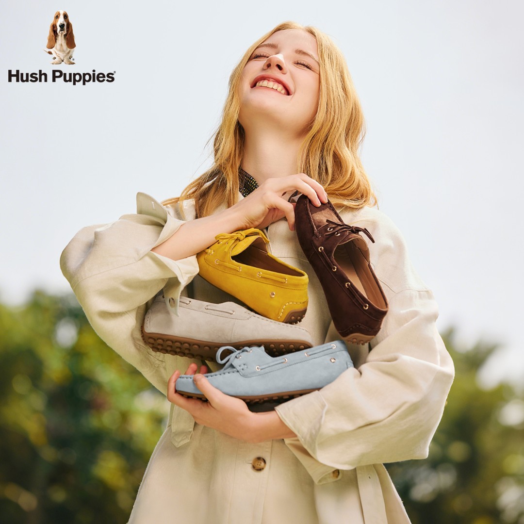 【亲肤不磨脚】暇步士女鞋26春季羊反绒面舒适乐福鞋CXUCWS09SP599主图