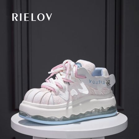 增高6cm-8cm时尚潮流百搭女士休闲鞋55177