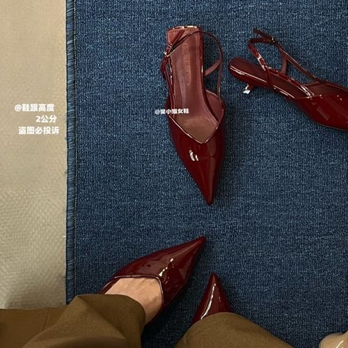 2公分！吴小姐新品2026夏季新款包头后空凉鞋百搭气质高跟鞋女鞋主图
