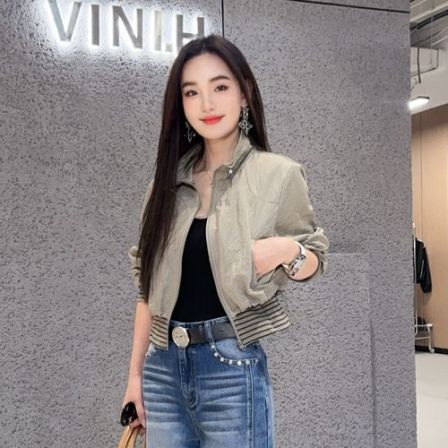 『肌理微澜』早春2026新款设计师时尚休闲外套VNWT2926