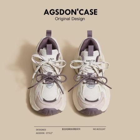 奥古狮登厚底老爹鞋女增高超火时尚休闲运动鞋子爆W251247AA