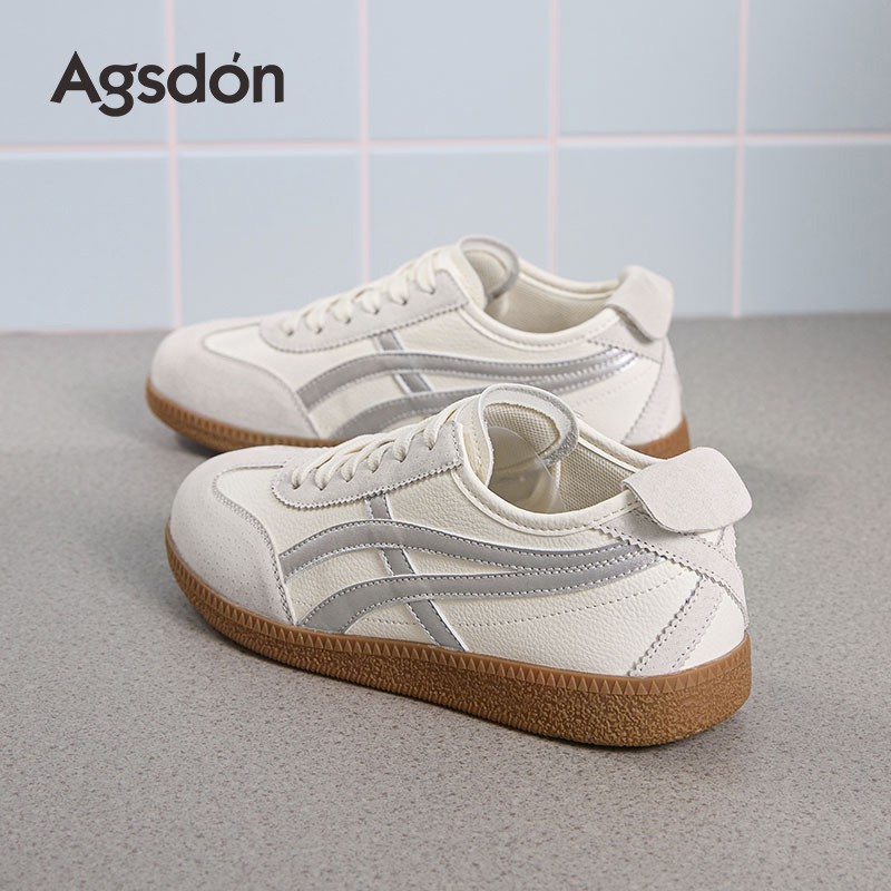 IP144235厚底德训鞋女新款软底休闲运动鞋百搭小白鞋轻便Y主图