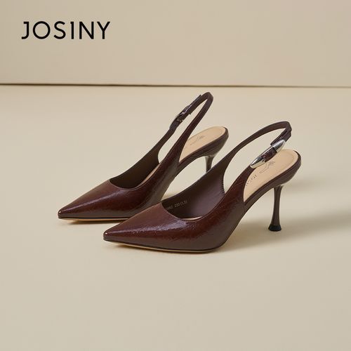 卓诗尼2026春夏季尖头细跟高跟鞋浅裸色高跟鞋纯色百搭春季女鞋主图