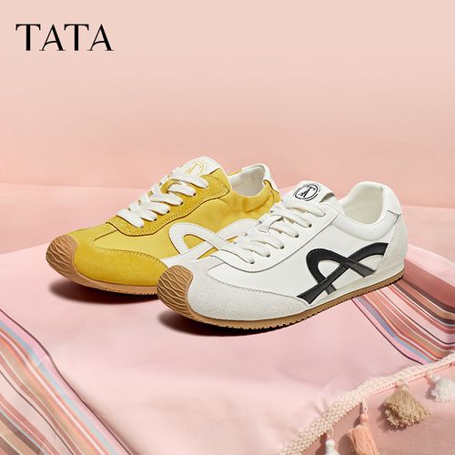 TATA他她休闲复古阿甘鞋女鞋透气德训鞋运动鞋新款CQ901BM5主图