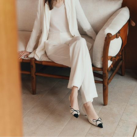 73hours女鞋维也纳2026春季新款尖头细跟浅口单鞋优雅气质高跟鞋