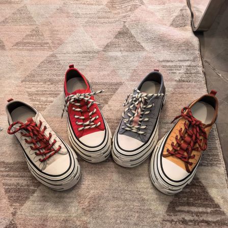 小小苏跟高6cm丨【开口笑】增高休闲女鞋时尚舒适;FCX57115