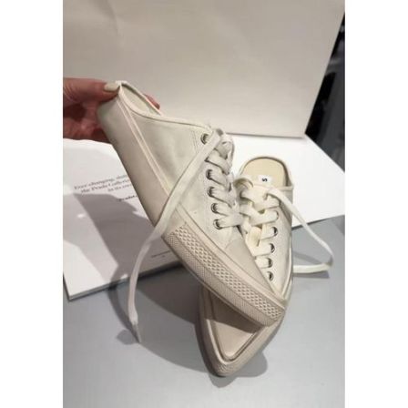 卢尚帆布半拖鞋77077